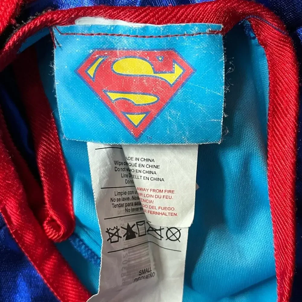 Rubie’s Supergirl Dress Costume Red Blue Size Small
